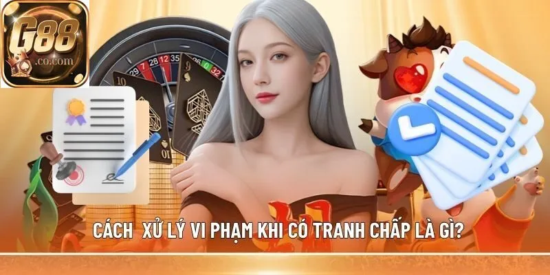 Cách xử lý vi phạm khi có tranh chấp là gì?